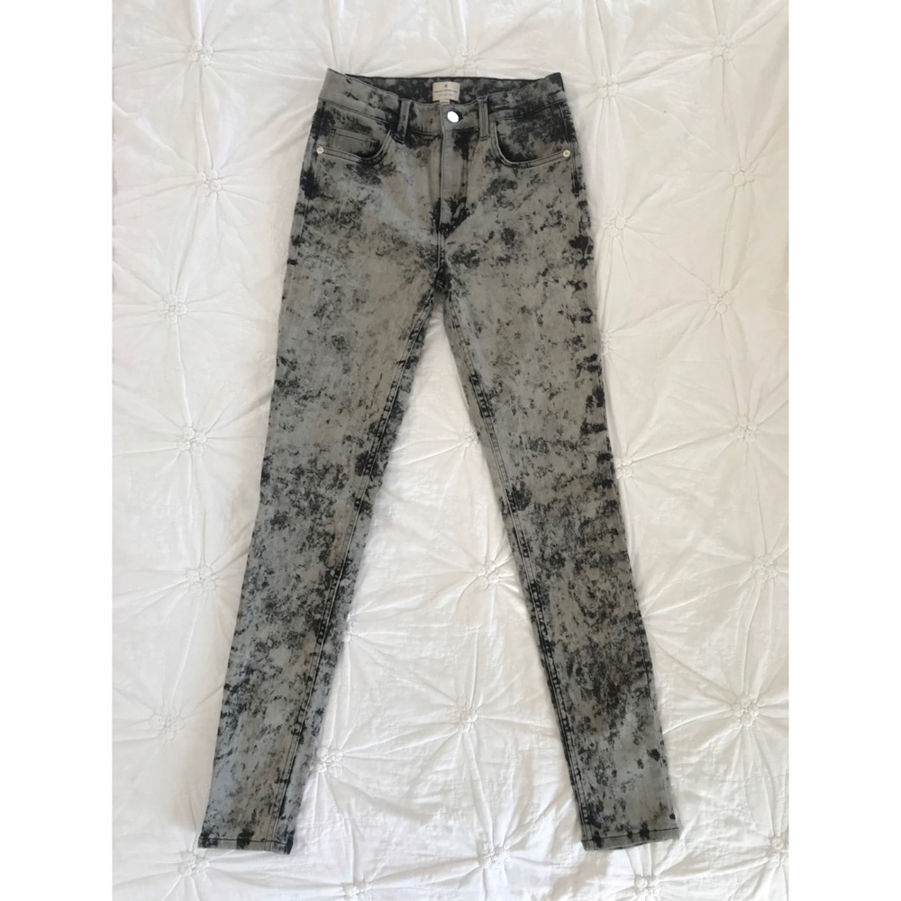 French Connection Acid Wash Jeans. Straight leg. Slim fit